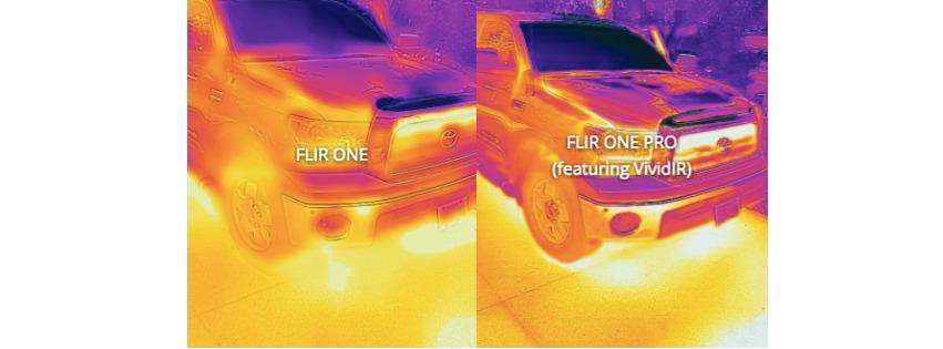 Difference between FLIR ONE AND FLIR ONE PRO Thermal camera