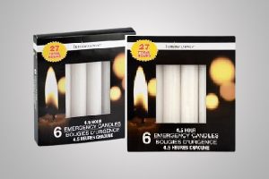 Luminessence 4.5 Hour 6 Emergency Candles (Pack of 2) 